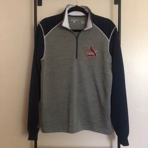 Men’s MLB St. Louis Cardinals half zip!